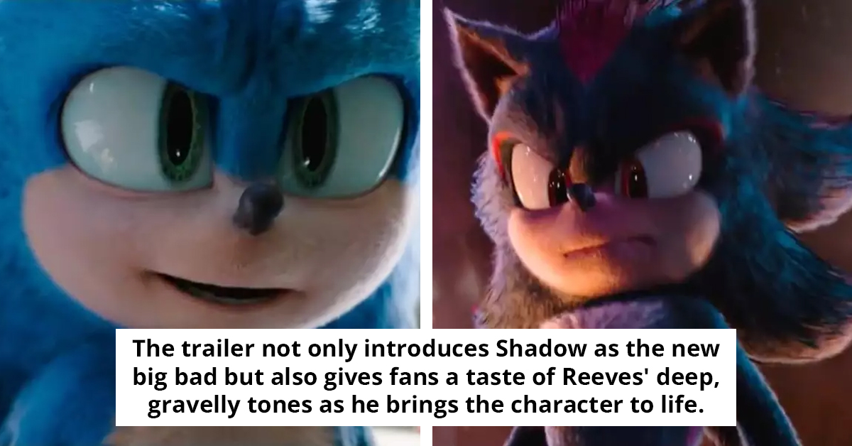 Sonic 3 Trailer Unveils Keanu Reeves As The New Big Bad Villain And Fans Everywhere Are Losing Their Minds