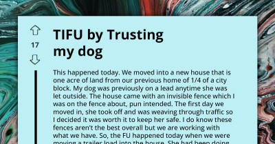 Couple Makes Mistake and Allows Dog to Roam Free During Moving In