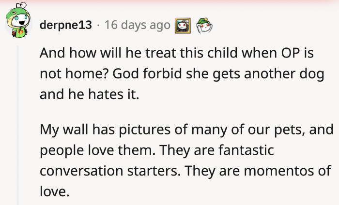 OP should talk to Ruby about how this fiancé of hers treats her when OP is not home