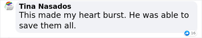 Take a look at the reactions of people who heard Robert's story online: