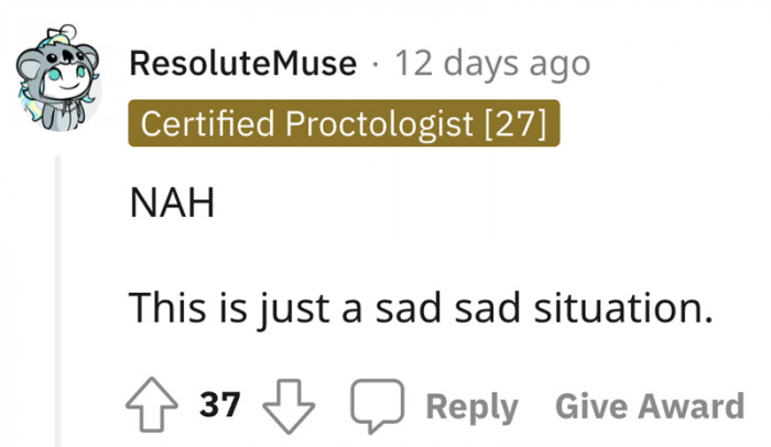 A truly sad situation indeed