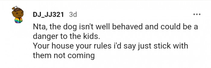 It Is Your House and It Is Your Rules