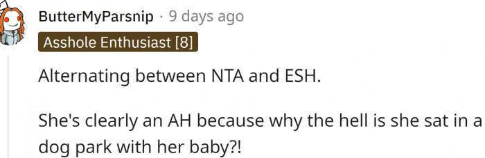 Some Redditors see a bit of OP’s fault here.