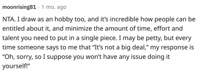 It's Incredible How People Can Be Entitled