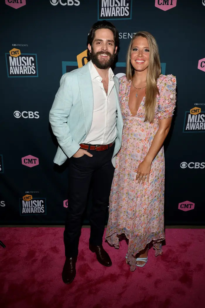 13. Thomas Rhett and Lauren Akins got married in 2012 after meeting in first grade.