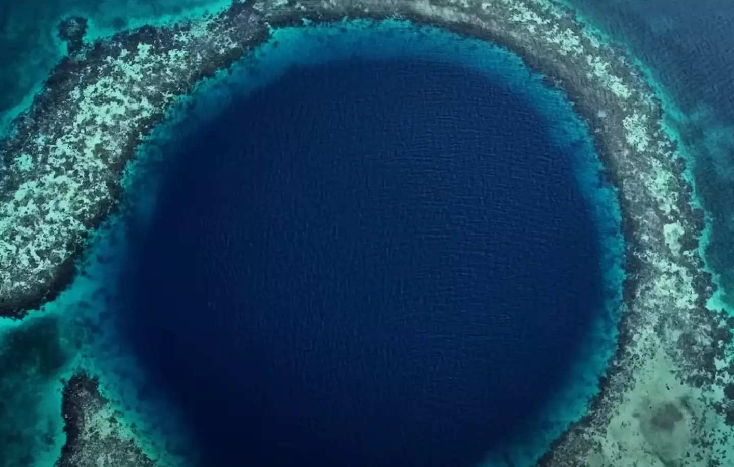 The Great Blue Hole.