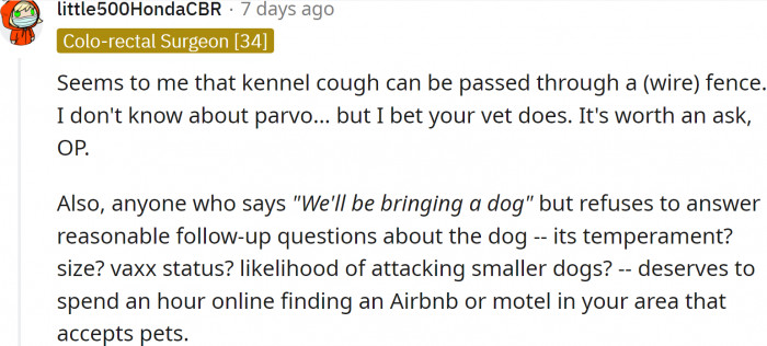 Redditors agree that these are reasonable questions