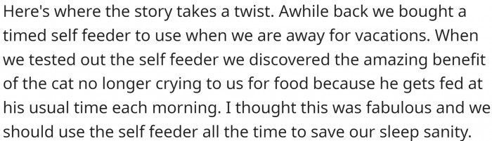 Here is where the story takes a twist