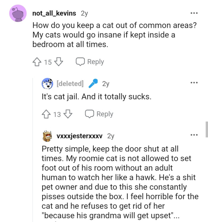 The OP Should Keep the Door Shut at All Times