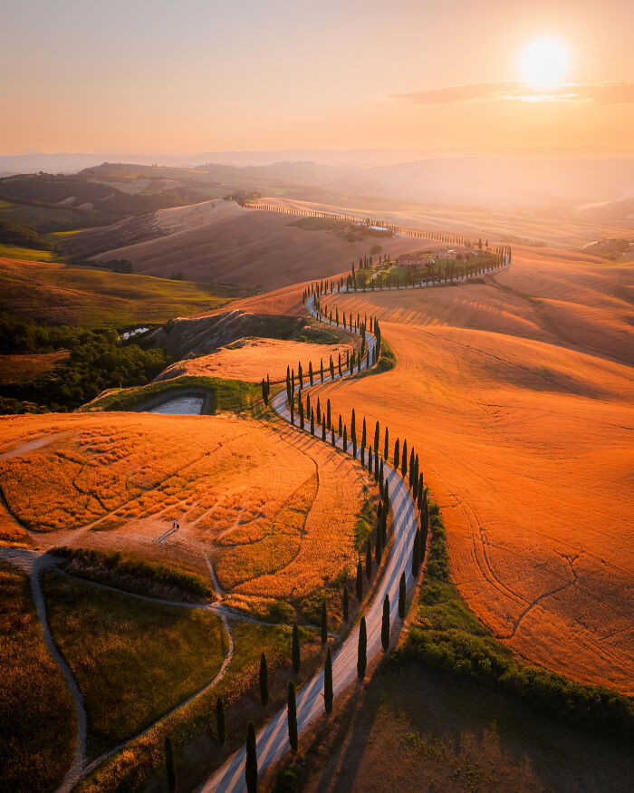 “The Enchanting Hills Of Val D’orcia” By Simon Heather