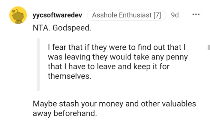 Stash your money and other valuables away