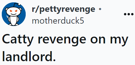 The OP calls her deed a 