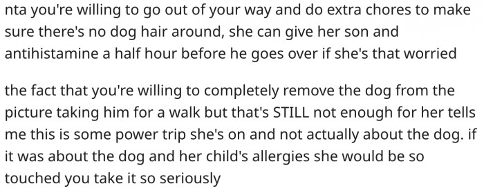 Carl's mom is making a power play.