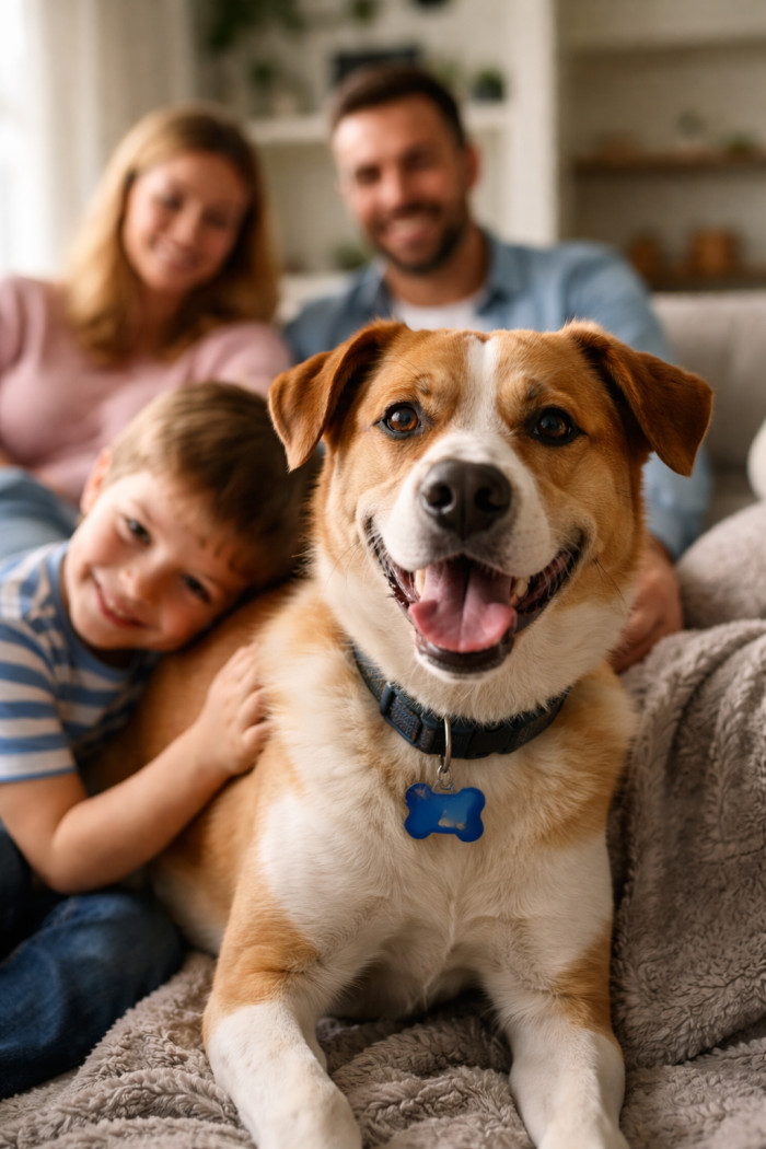 The little boy instantly bonded with Dave and became deeply attached to him.