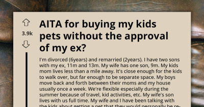 Man Buys His Kids Pets Without Asking His Ex and Triggers a Custody Fallout