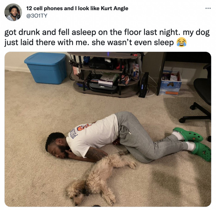 44. She wanted to record your drunken mumblings