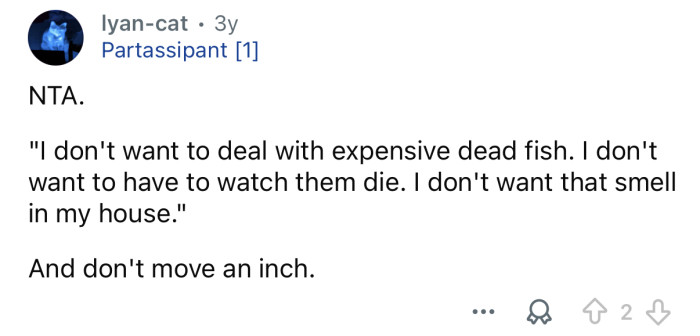 “Don’t move an inch.”