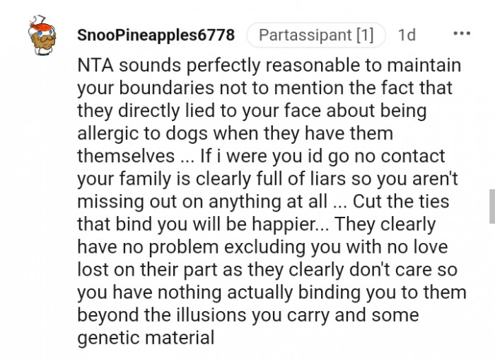 Cut the ties that bind you and you'll be happier