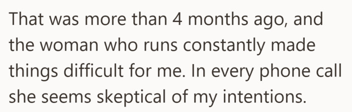 Four months in, and the process feels less like vetting and more like being doubted at every turn.