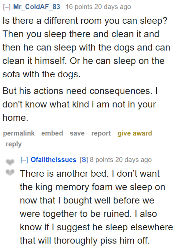 The Redditors suggest creating consequences for the OP's boyfriend's actions.
