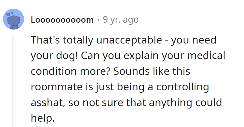 Roommate's flunking 'Respect 101.' Maybe a crash course in 'Acceptance 101' is due!
