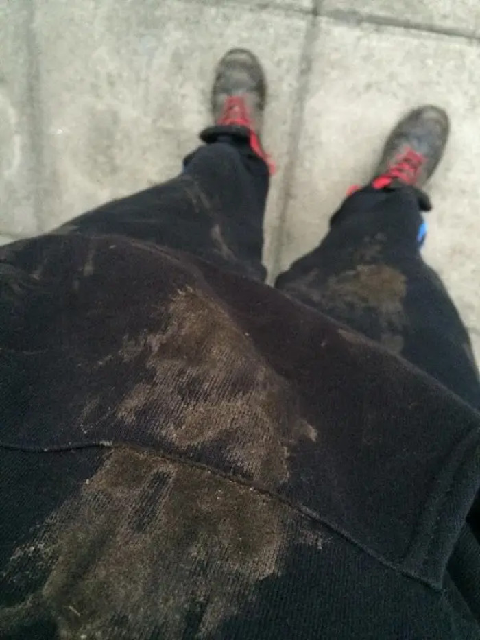 9. But when they're already big and still jumping on and all over you, you have no choice but to accept the consequences.