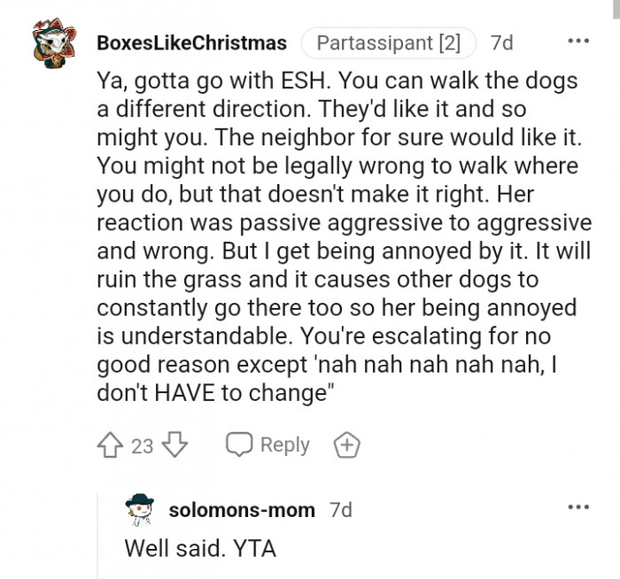 You Can Walk the Dogs in a Different Direction