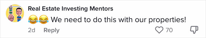 Even some real estate business owners chimed in.