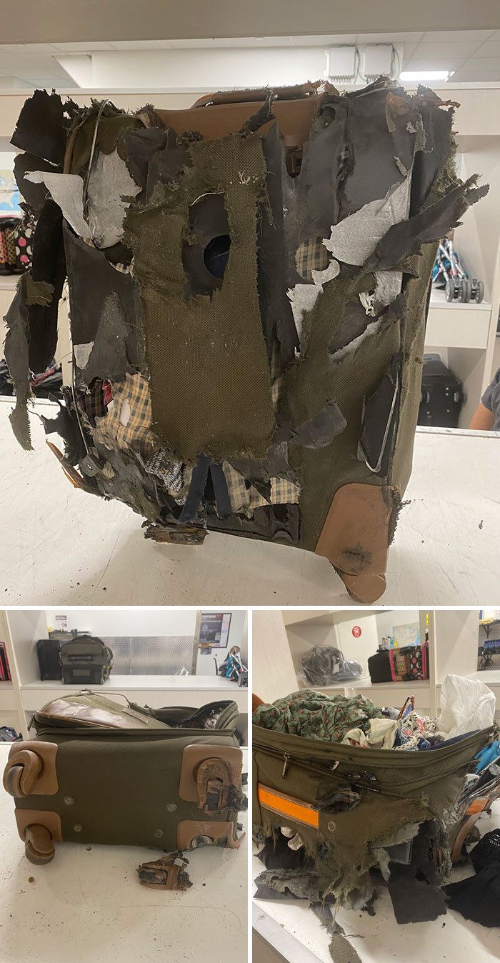 2. “Rare” Delta Damaged Baggage