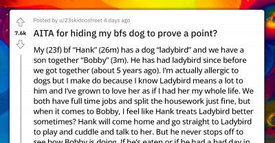 Reddit Shares A Mom's Astonishment When She Found Out Her Boyfriend Loves His Dog More Than Their Son