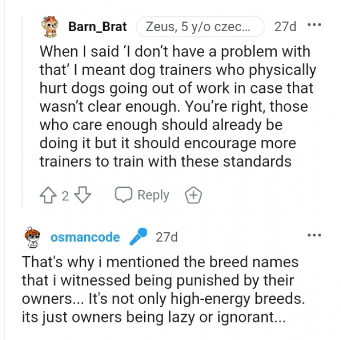 I don't have a problem with that