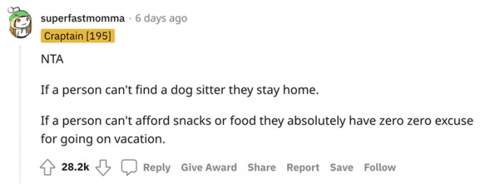 Redditors Think That OP Did Right