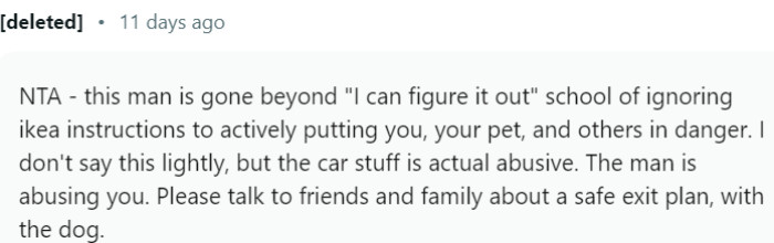 The Man Is Abusing You