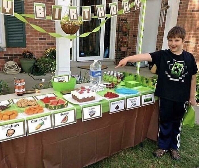 16. Minecraft Birthday