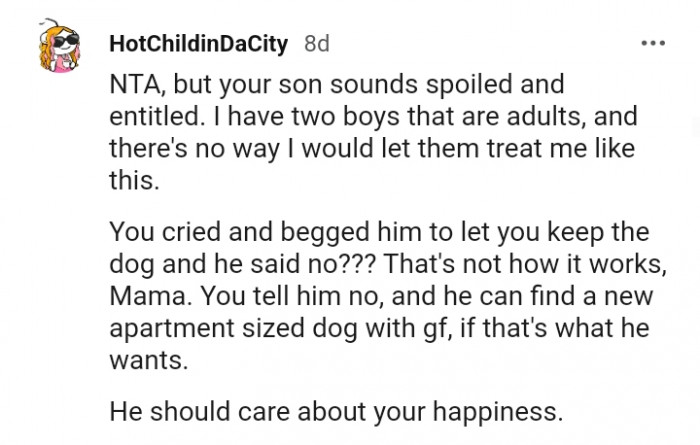 15. That is not how it works