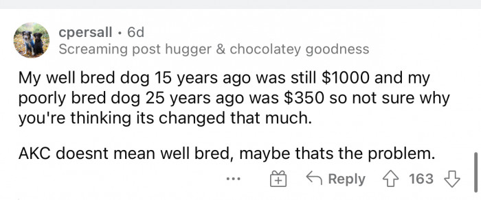 The AKC is great, but it doesn’t qualify a well-bred dog.