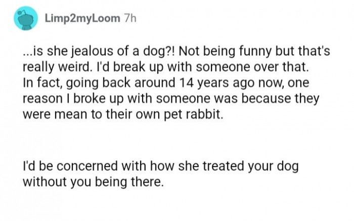 This commenter would break up with someone over this issue