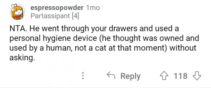#16 Personal belongings are not to be shared without permission. PERIOD.