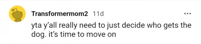 19. It is time to move on