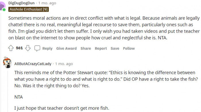 6. Moral actions are directly conflicting what's legal