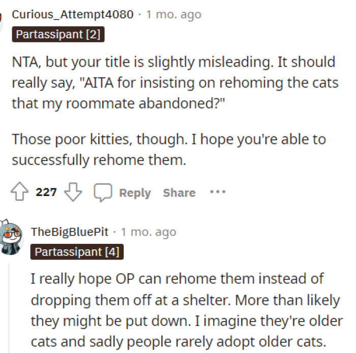 People thought that this situation was going to be a little worse than it was, but either way, there was a lot that needed to be clarified in the post.