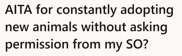 From the very first line, the tension is obvious. This is less about a single animal and more about control, consent, and shared space.