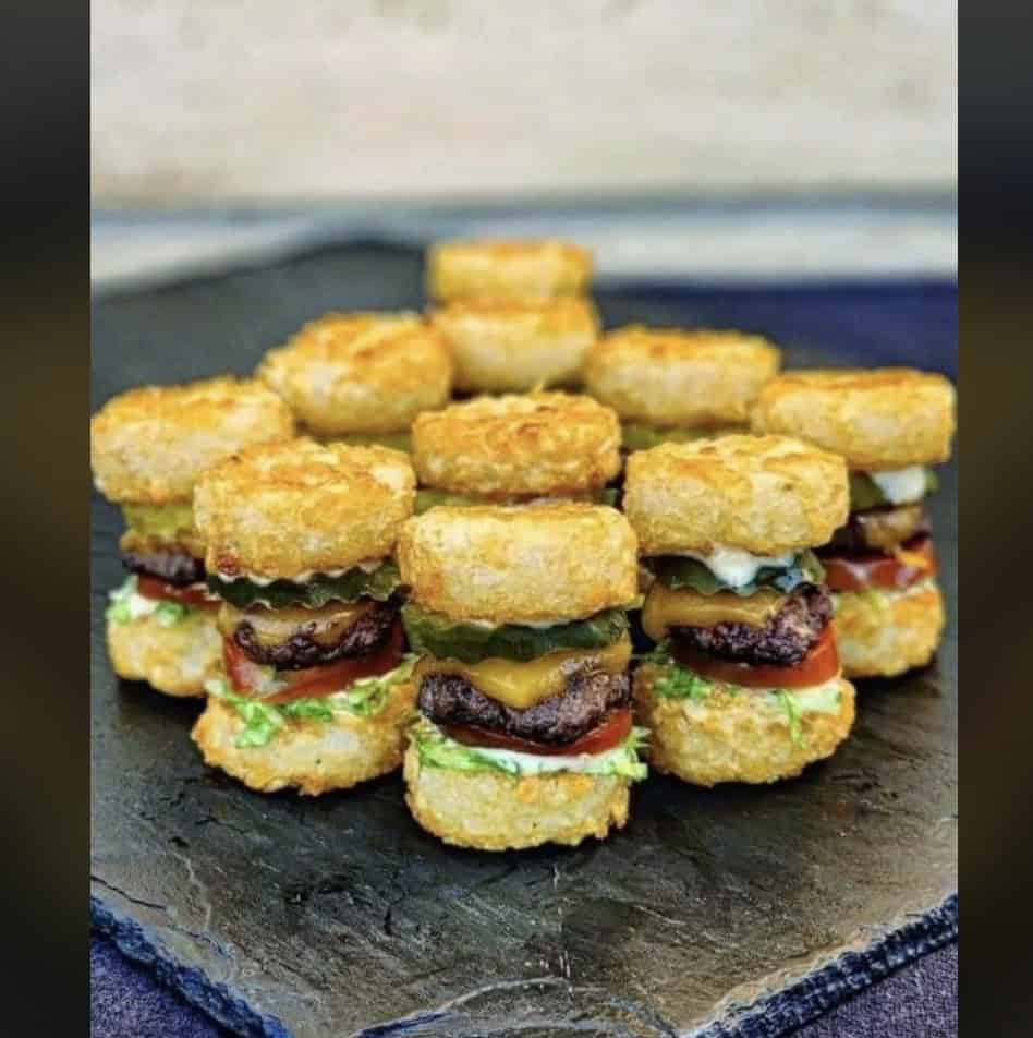 17. “What are these hamburgers for ants?”