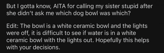 OP added an edit at the end to provide more details about the situation.