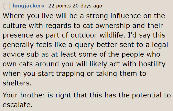 Cat ownership culture differs by country.