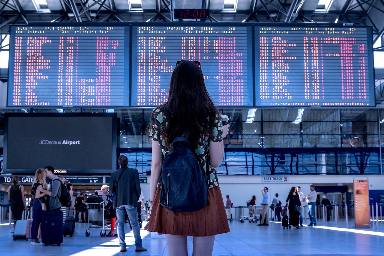 Airports are worlds of their own