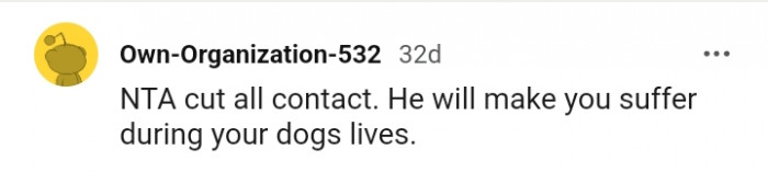 11. You need to cut all contacts now