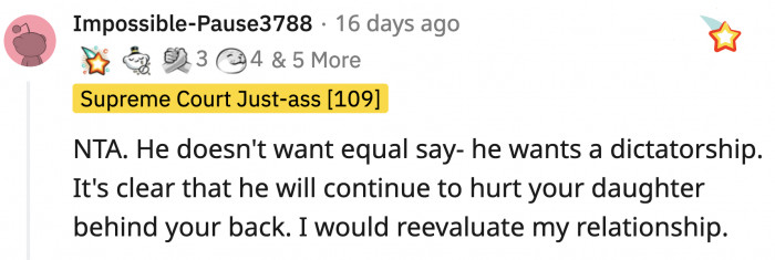 What made him think he could talk to Ruby that way?