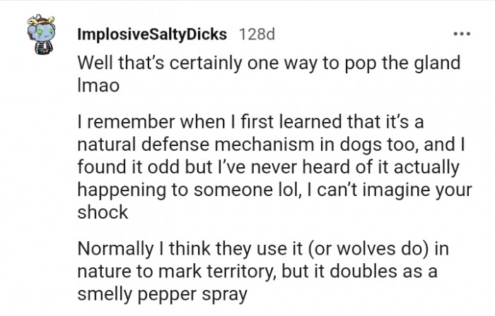 20. This redditor can't even begin to imagine the OP's shock