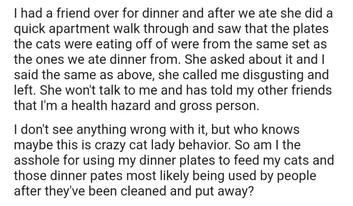 OP's friend found out about this, and now she won't talk to OP anymore. In addition, she has informed their friend group about what OP has been doing